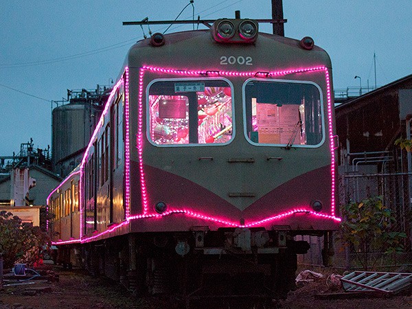 銚子電鉄イルミネーション電車